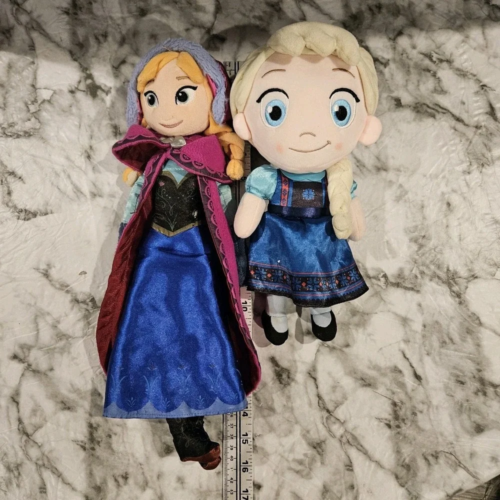 Disney Frozen Plush‎ Bundle Olaf Elsa Anna 3 Pc Set